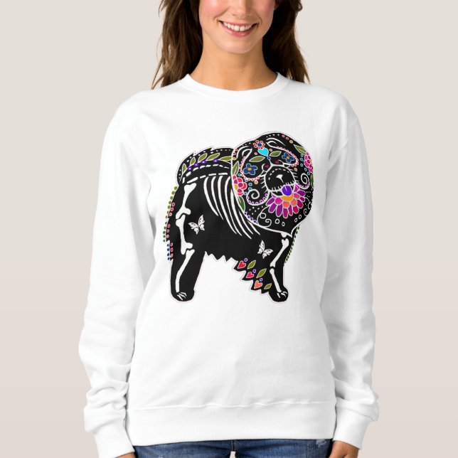 Camiseta BINDI SUGARSKULL Chow dog- Escrever (Frente)