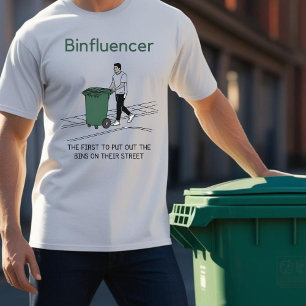 Camiseta Binfluencer, o primeiro a colocar suas caixas