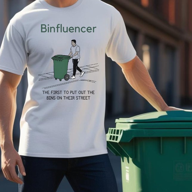Camiseta Binfluencer, o primeiro a colocar suas caixas (Criador carregado)