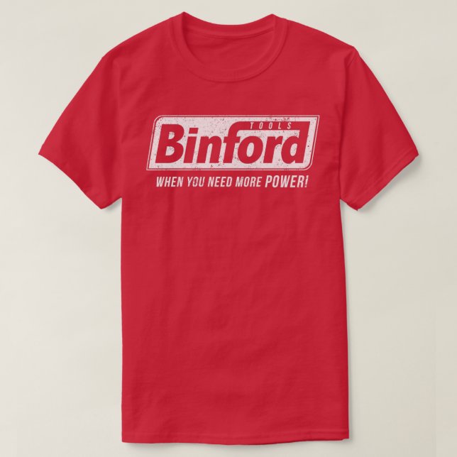 Camiseta Binford Tools (Frente do Design)