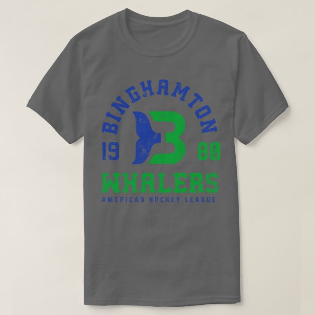 Camiseta Binghamton Whalers (Frente do Design)