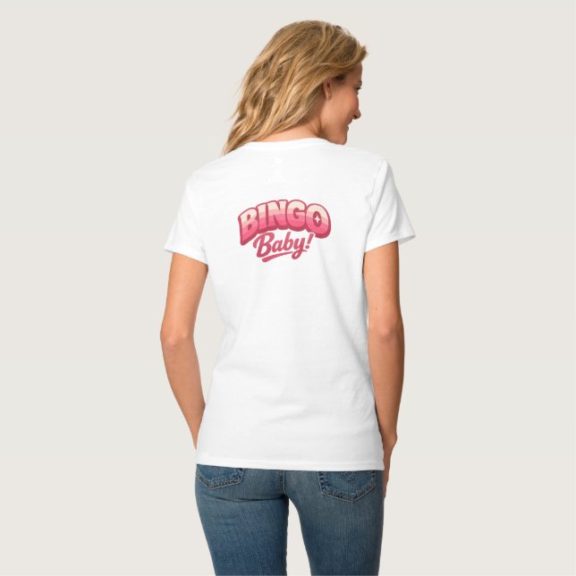 Camiseta Bingo Bebê (Parte Traseira Completa)