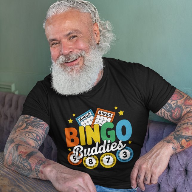 Camiseta Bingo Buddies Fun Matching Bingo Friend (Criador carregado)