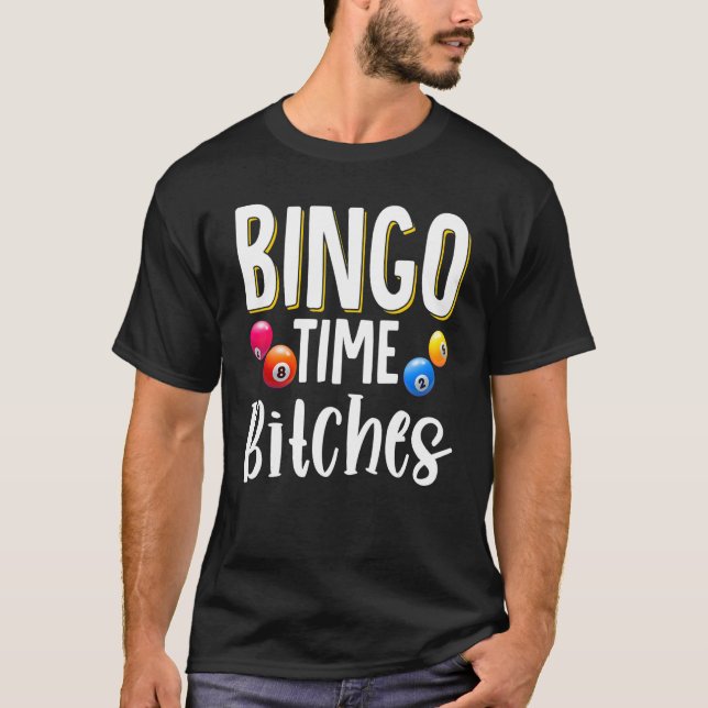 Camiseta Bingo Caller Player Lucky Bingo (Frente)