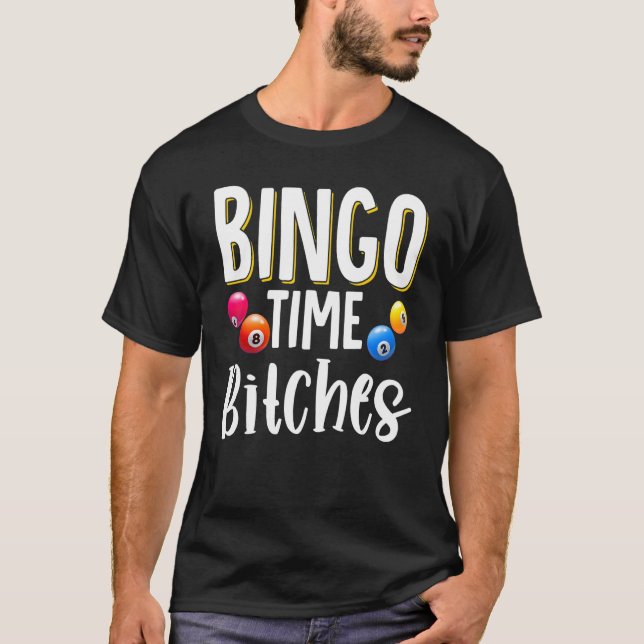 Camiseta Bingo Caller Player Lucky Bingo (Frente)