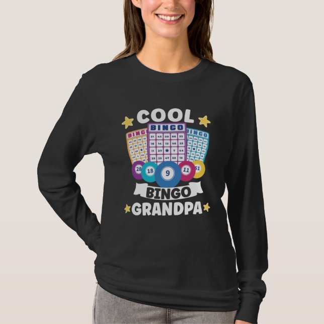 Camiseta Bingo Card Game Grandma Bingo Player Bingo Cards   (Frente)