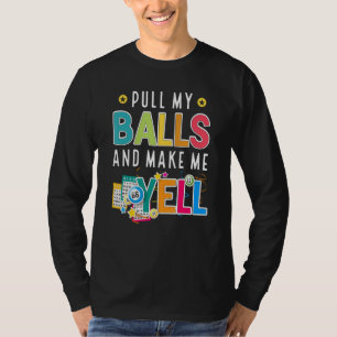Camiseta Bingo Engraçado Para Homens Meninas Lucky Bingo Ca