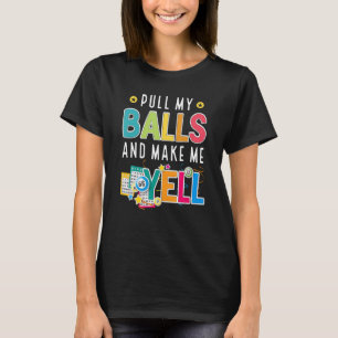 Camiseta Bingo Engraçado Para Homens Meninas Lucky Bingo Ca