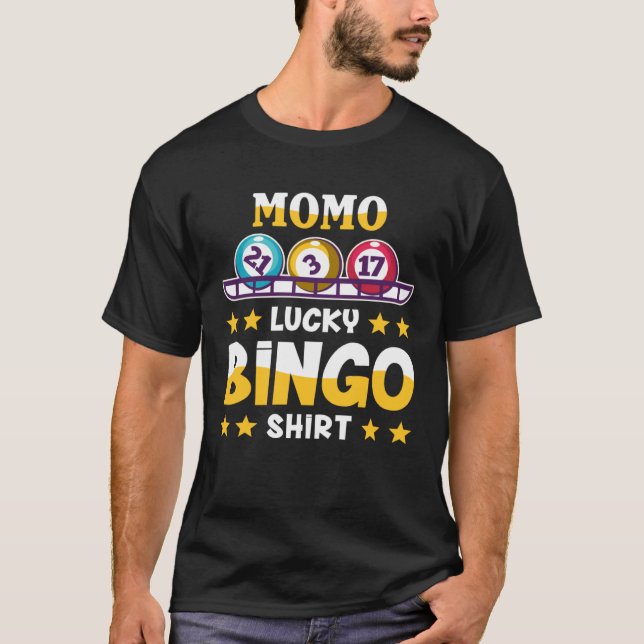 Camiseta Bingo  For Momo  Lucky Bingo (Frente)