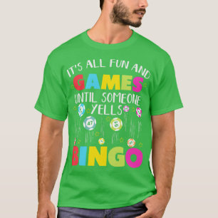 Camiseta Bingo Lovers Casino Games Bingo Fan Gambling
