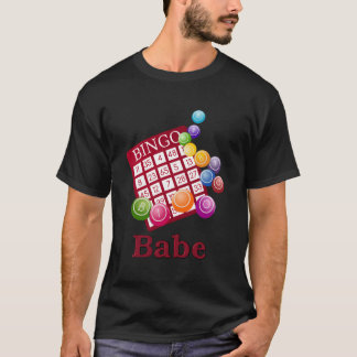 Camiseta Bingo Night Bingo Babe T Shirt
