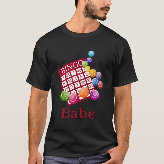 Camiseta Bingo Night Bingo Babe T Shirt (Frente)