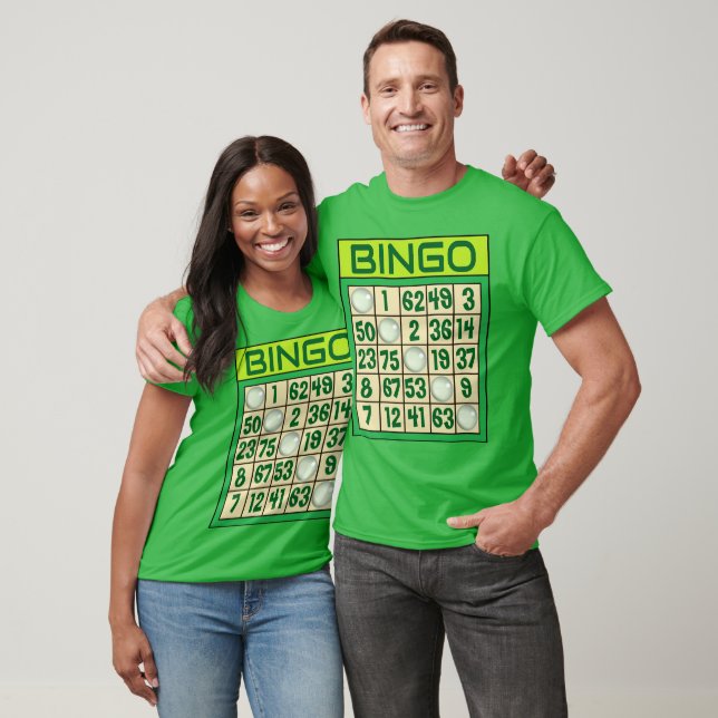 Camiseta Bingo Personalizado (Unissex)