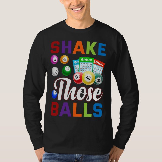 Camiseta Bingo Player Bingo  Shake those balls (Frente)