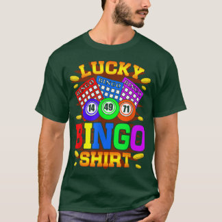 Camiseta Bingo Player Grandma Grandpa Bingo Gambling