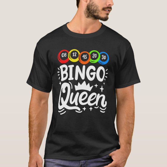 Camiseta Bingo Queen (Frente)
