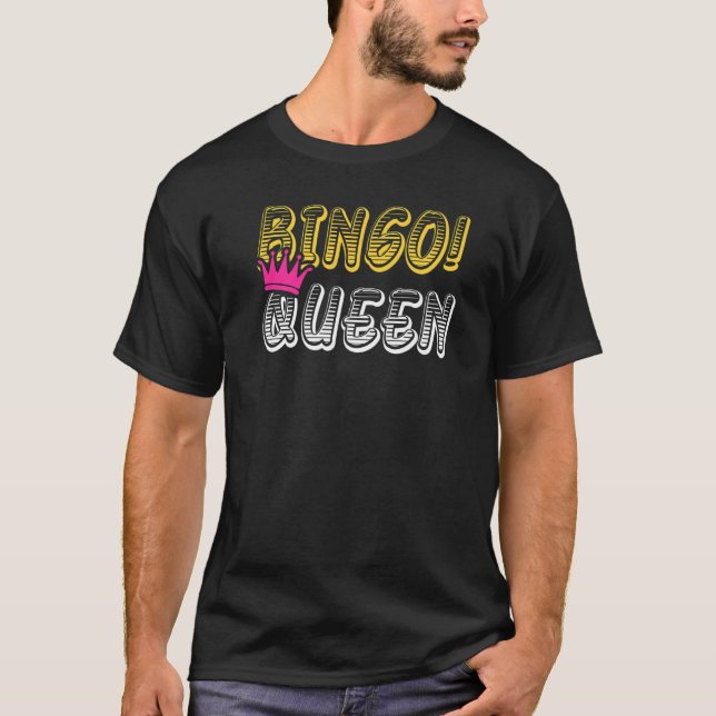 Camiseta Bingo Queen Bingo Player (Frente)