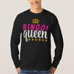 Camiseta Bingo Queen Bingo Player 1