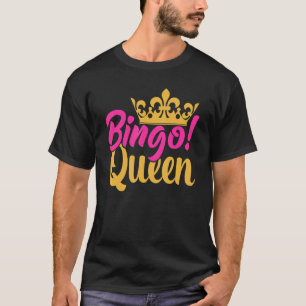 Camiseta Bingo Queen Bingo Player 4