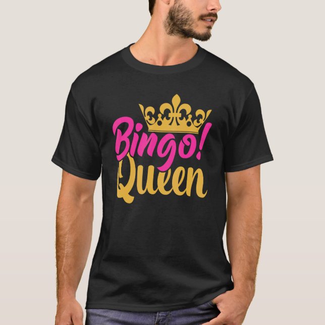 Camiseta Bingo Queen Bingo Player 4 (Frente)