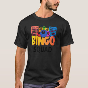Camiseta Bingo Squad Lucky Game Lottery Kids Men Women