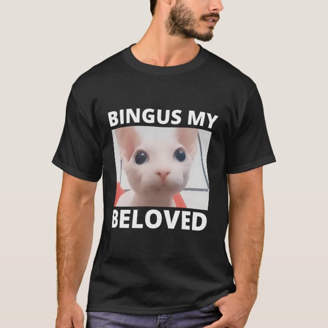 Camiseta Bingus Está Chamando Meu Amado Espinho De Esfinge  (Frente)