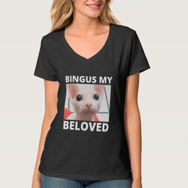 Camiseta Bingus Está Chamando Meu Amado Espinho De Esfinge  (Frente)