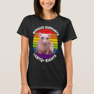 Camiseta Bingus Está Chamando Meu Querido Gato De Esfinge S