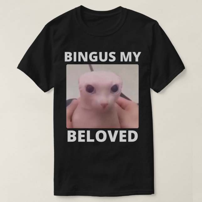 Camiseta Bingus Meu Amado Meme (Frente do Design)