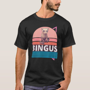 Camiseta Bingus Meu Amado Retro Vintage Sphynx Sem Pelos C