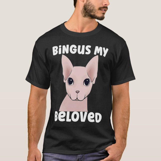Camiseta Bingus Meu Gato Amado (Frente)