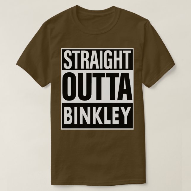 Camiseta Binkley Name Hetero Outta Binkley (Frente do Design)