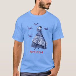 Camiseta Binoculares de Nerd de aves
