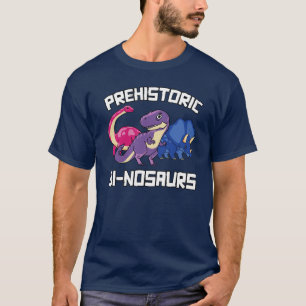 Camiseta Binossauros Pré-históricos Bi-nossauros