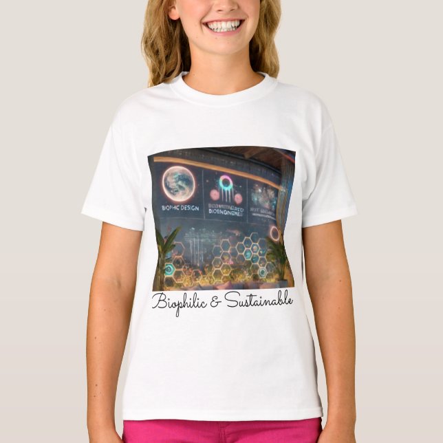 Camiseta Biofílica e sustentável (Frente)