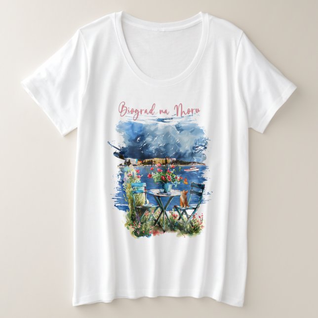 Camiseta Biograd na moru 3 (Frente do Design)