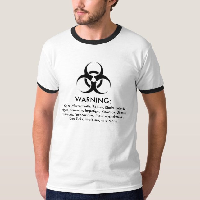 Camiseta Biohazard (Frente)