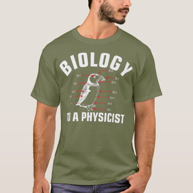 Camiseta Biologia a Física Física (Frente)