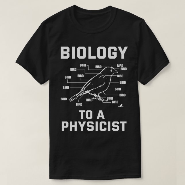 Camiseta Biologia A Físico (Frente do Design)
