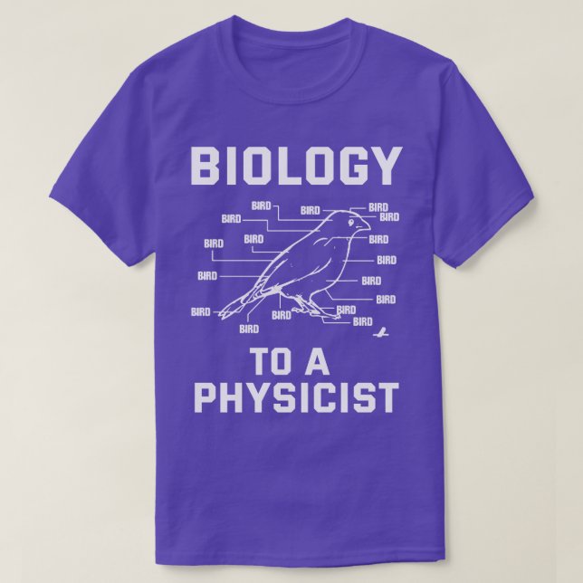 Camiseta Biologia A Físico (Frente do Design)
