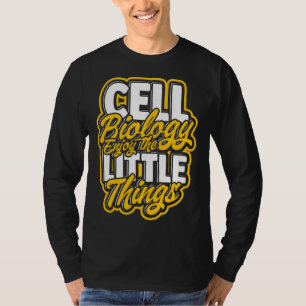 Camiseta Biologia Celular Desfrute das pequenas coisas  Ciê