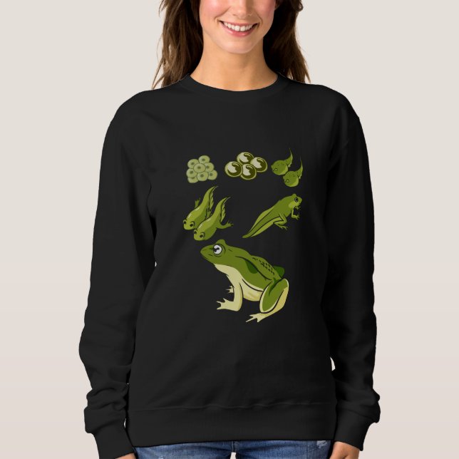 Camiseta Biologia - Ciclo de vida do Sapo (Frente)