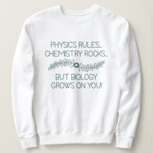 Camiseta Biologia Cresce Em Você