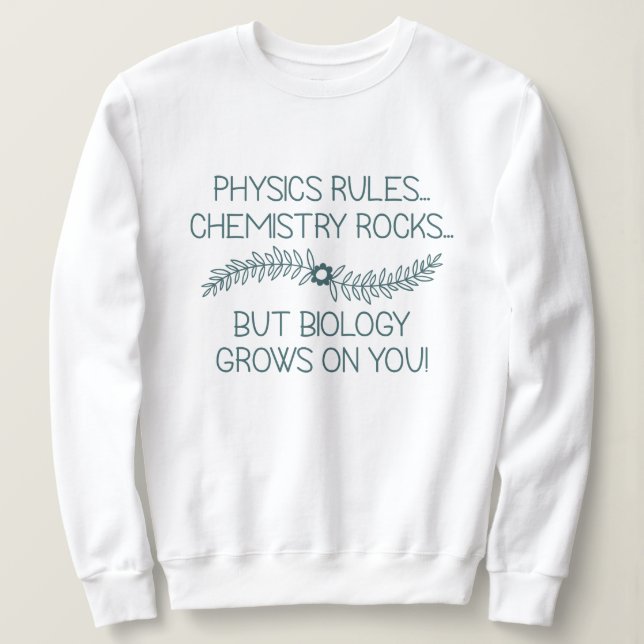 Camiseta Biologia Cresce Em Você (Frente do Design)