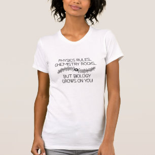 Camiseta Biologia Cresce Em Você