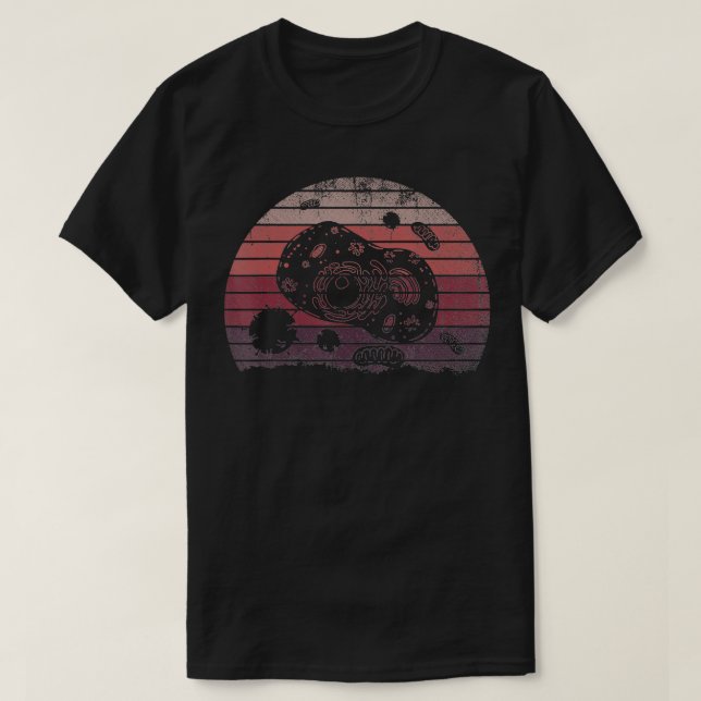 Camiseta Biologia das Células Geeks de Ciência da Microbiol (Frente do Design)