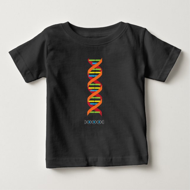 Camiseta biologia dna molécula genes de professores de ciên (Frente)