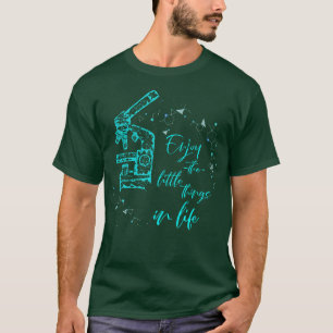 Camiseta Biologia do microscópio