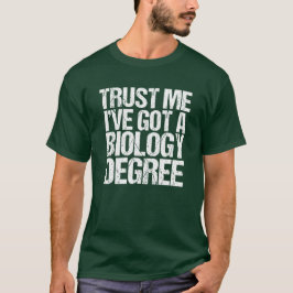 Camiseta Biologia Engraçada Grande Graduação Bióloga Humor