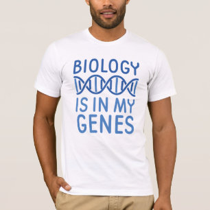 Camiseta Biologia Está Em Meus Genes